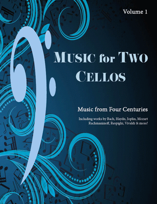 Book cover for Music for Two Cellos, Volume 1