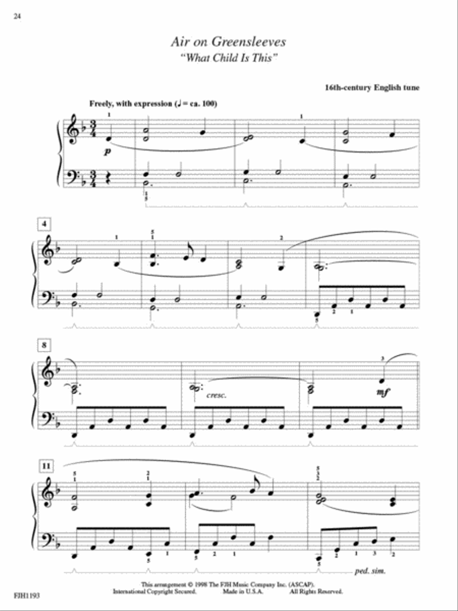 Memories of Christmas Memories of Christmas Piano Method scores gallery preview page 4