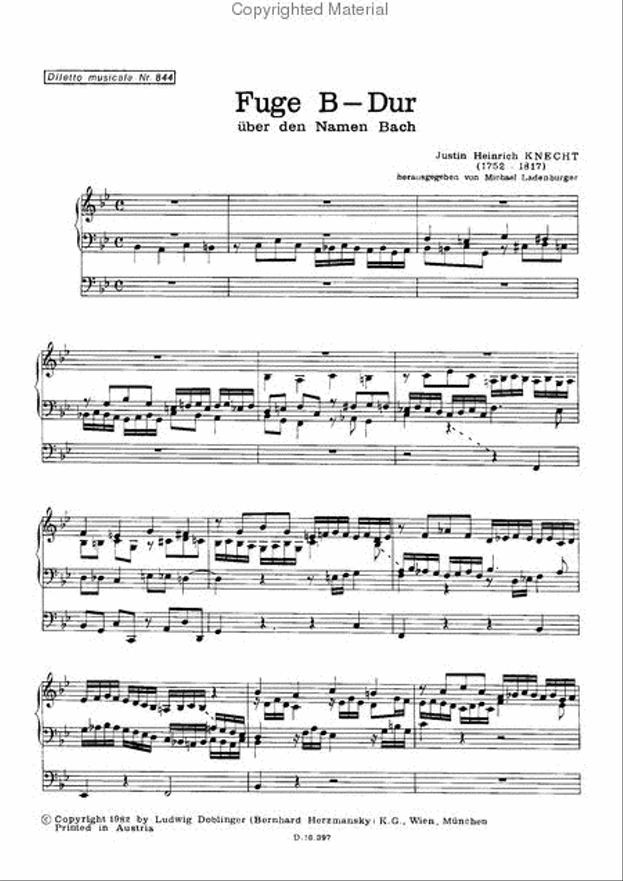 3 Fugen Organ scores gallery preview page 2