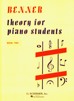 Book cover for Theory for Piano Students – Book 2