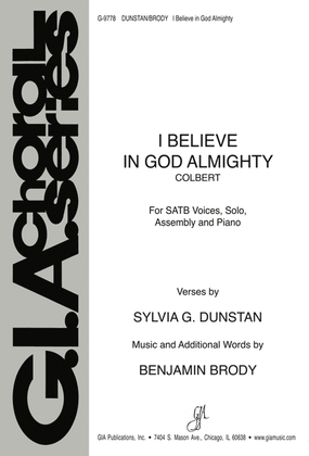 Book cover for I Believe in God Almighty