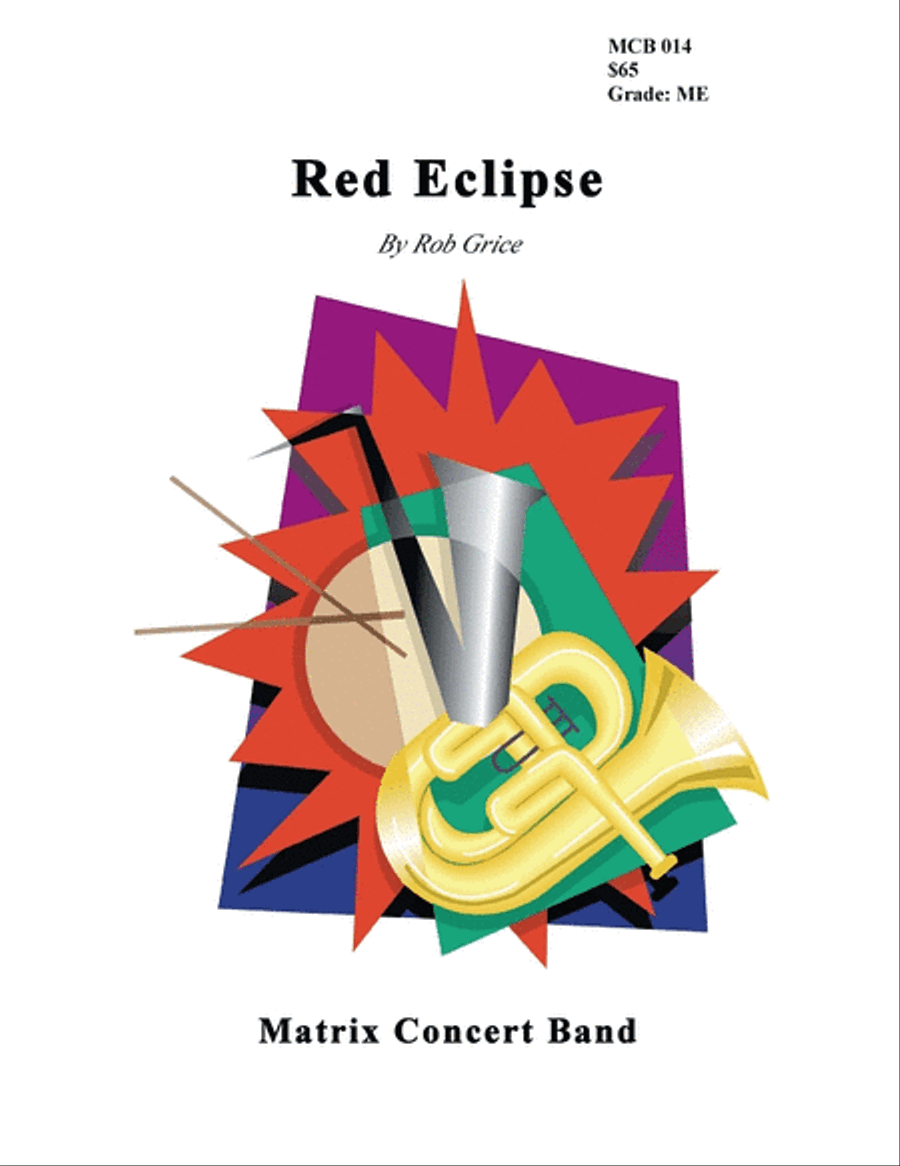 Red Eclipse Red Eclipse Concert Band scores gallery preview page 1