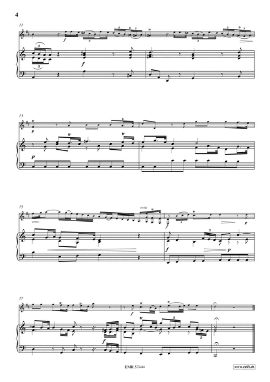 Sonata No. 6 Euphonium scores gallery preview page 5