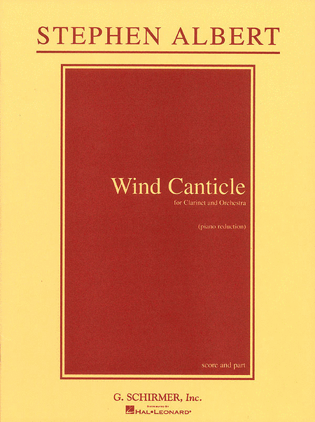 Wind Canticle - Clarinet/Piano