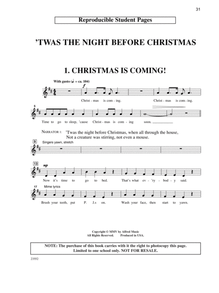Twas the Night Before Christmas - CD Kit image number null