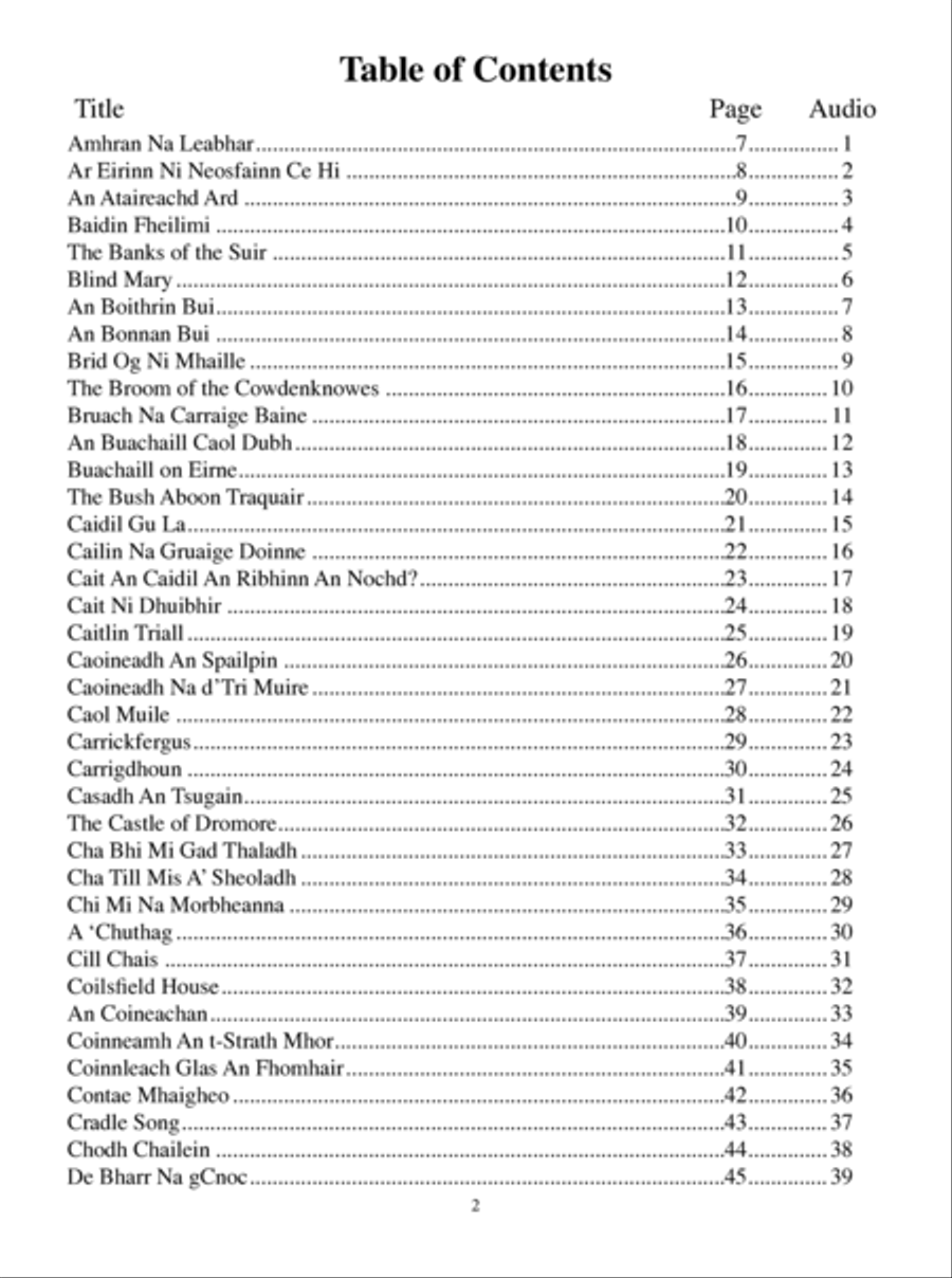 Celtic Airs Guitar scores gallery preview page 3