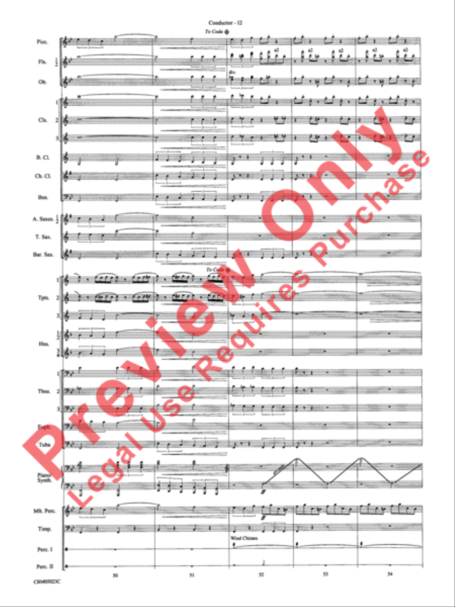 Symphonic Suite from Star Wars: Episode III Revenge of the Sith Concert Band scores gallery preview page 15