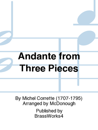 Andante from Three Pieces