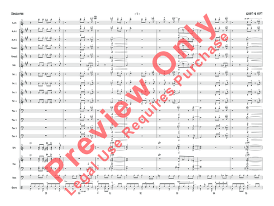 What Is Hip Jazz Ensemble scores gallery preview page 22