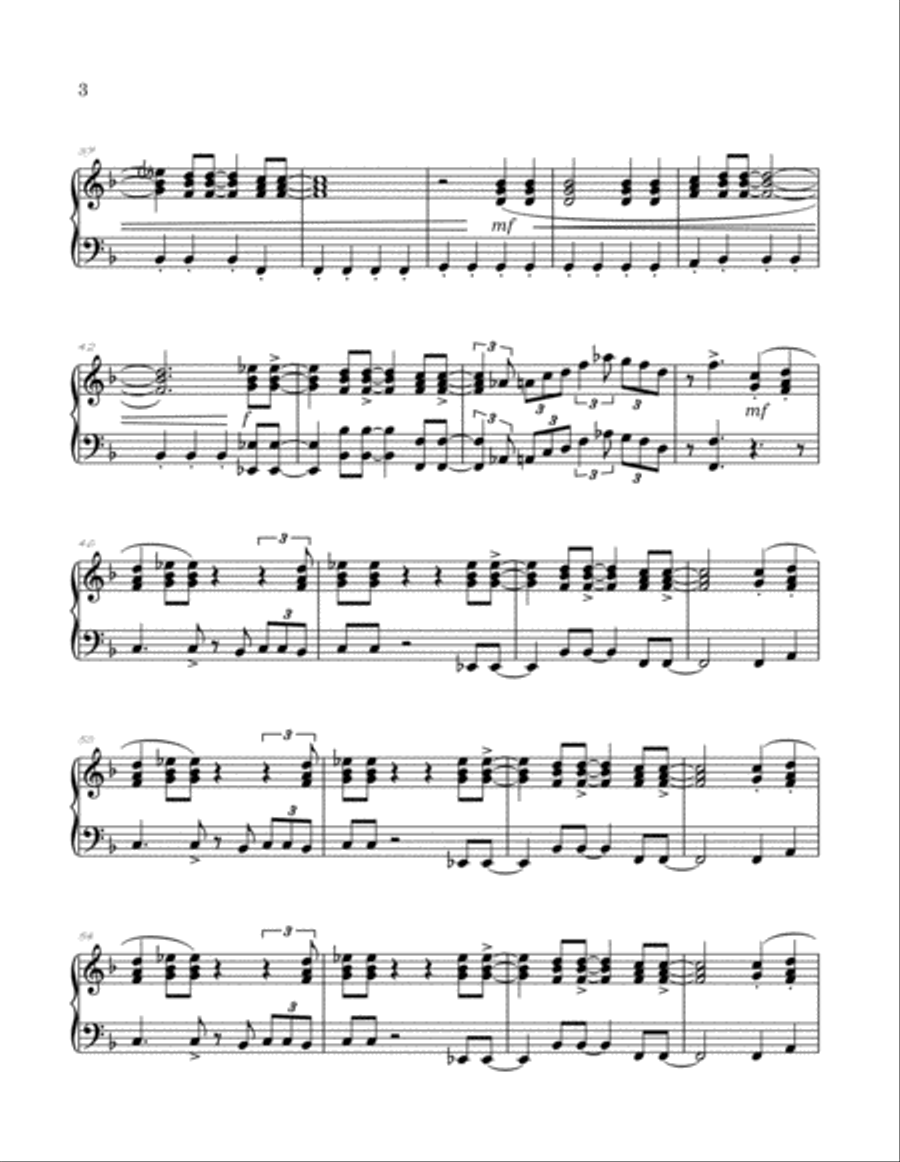 Rosanna Rosanna Piano Solo scores gallery preview page 4