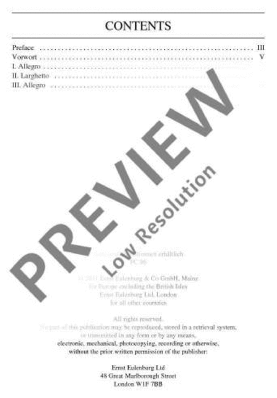 Concerto F major Horn scores gallery preview page 3