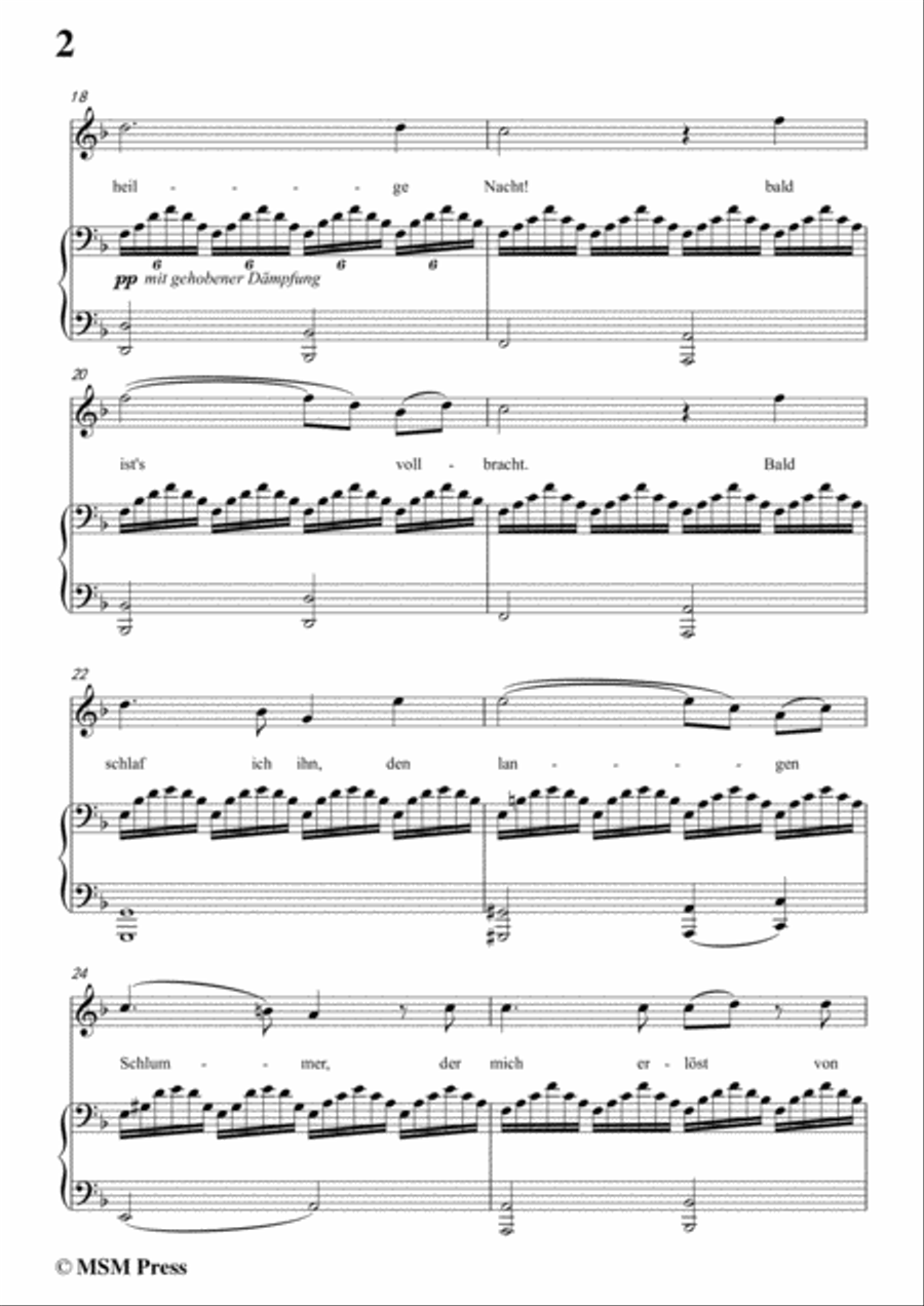 Schubert-Nachtstück,Op.36 No.2,in d minor,for Voice&Piano Voice scores gallery preview page 4