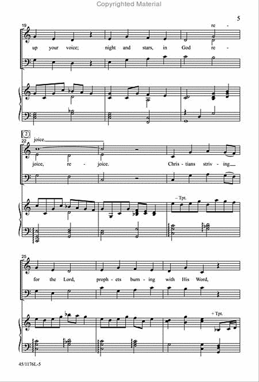 10 More Anthems for about 10 Singers