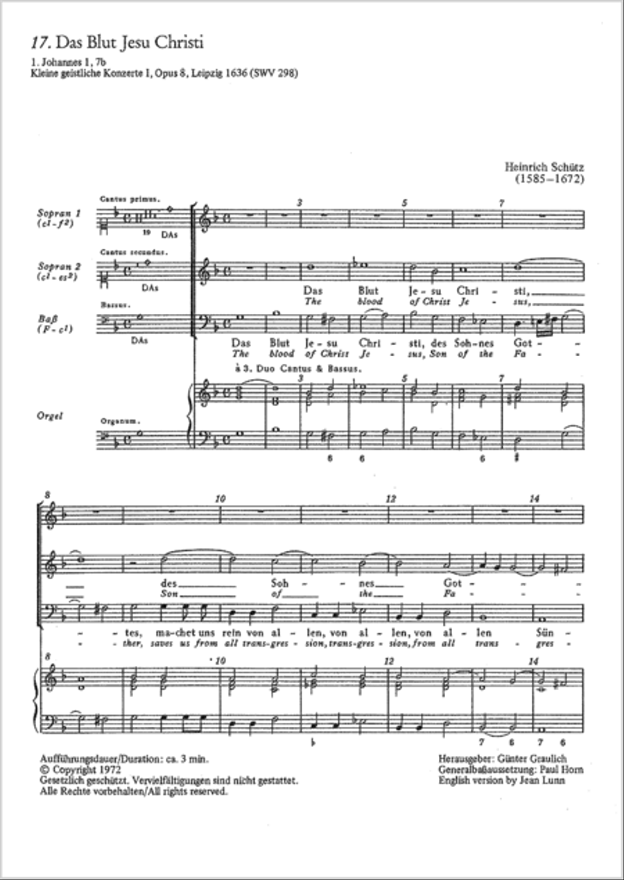 The blood oc Christ Jesus Voice scores gallery preview page 2