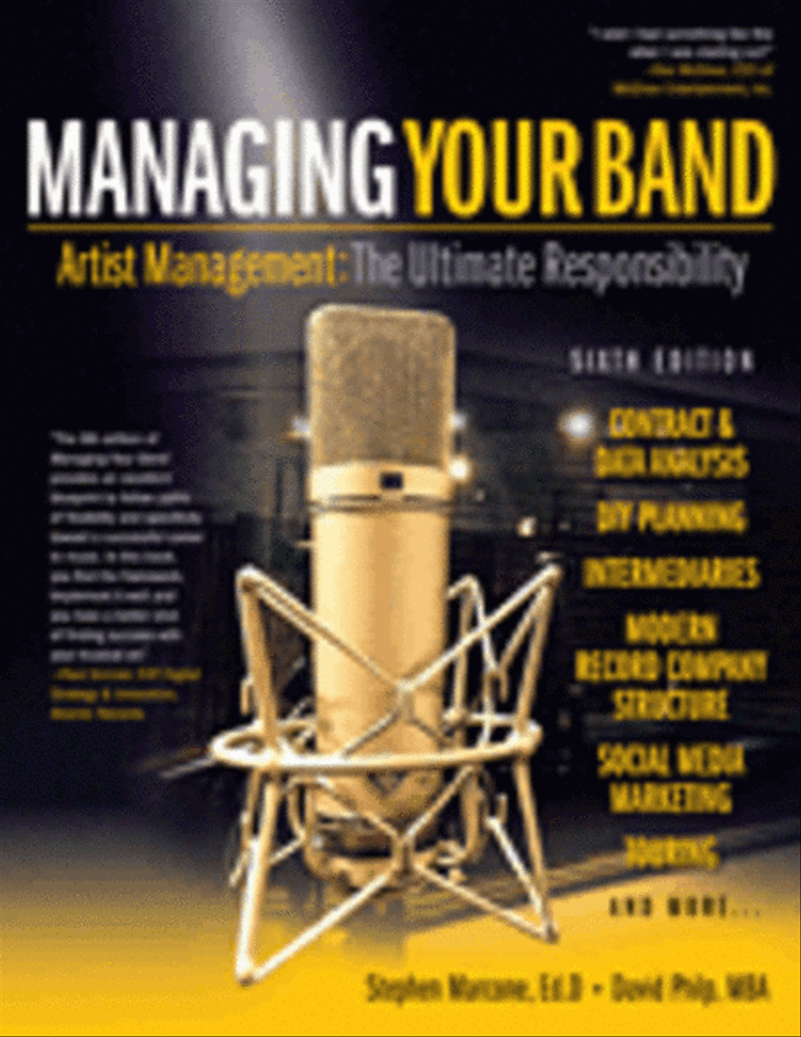 Managing Your Band - Sixth Edition Collection / Songbook scores gallery preview page 1
