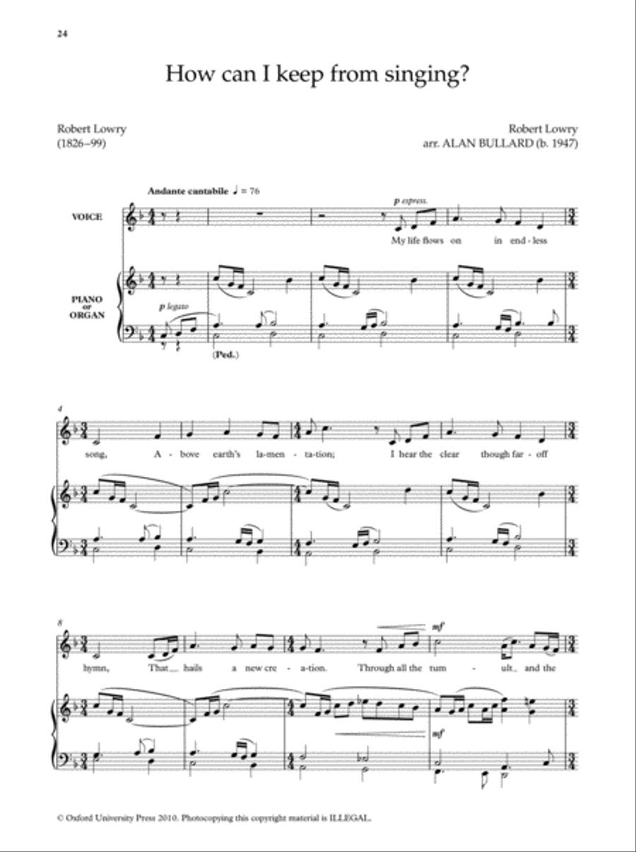 Oxford Solo Songs: Sacred Low Voice scores gallery preview page 4