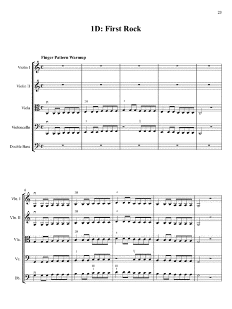 String Music in Patterns: for Better Intonation (Teacher Edition)