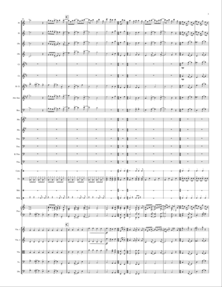 Classical Gas Full Orchestra scores gallery preview page 3