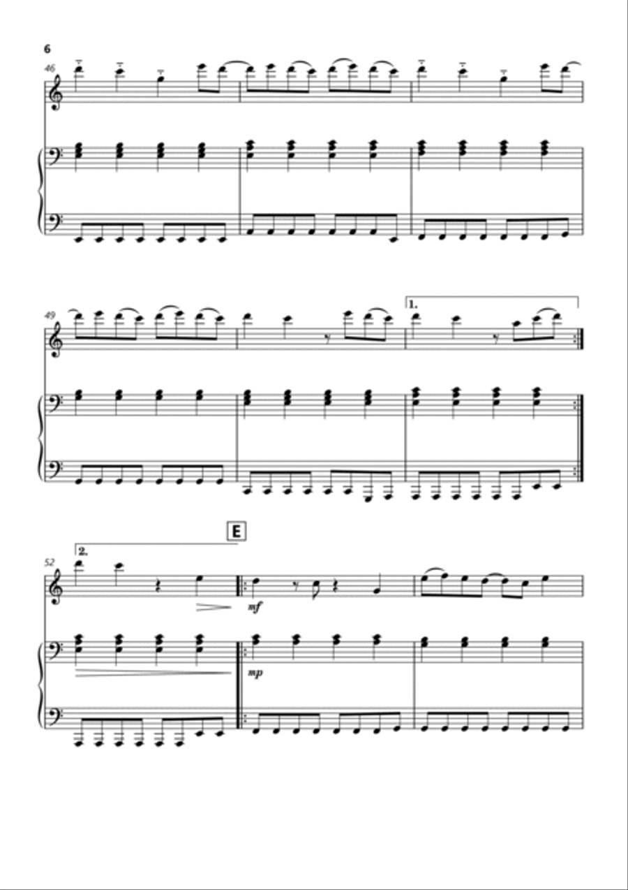 Fortnight Flute scores gallery preview page 6