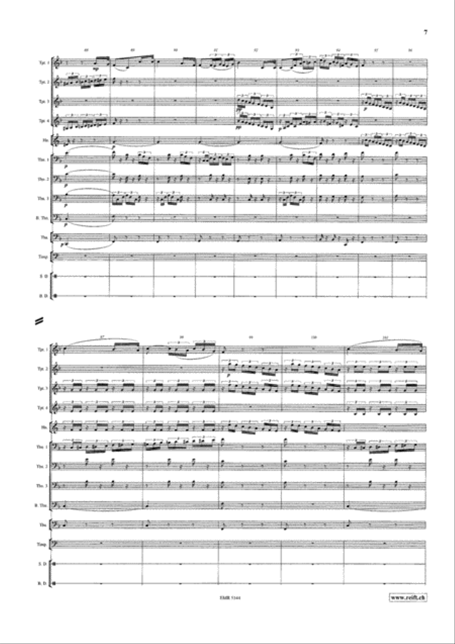 Nabucco Brass Ensemble scores gallery preview page 7