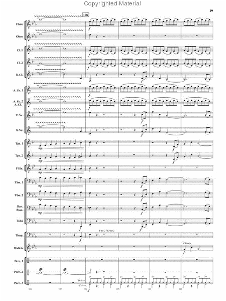 Stargazer Stargazer Concert Band scores gallery preview page 18