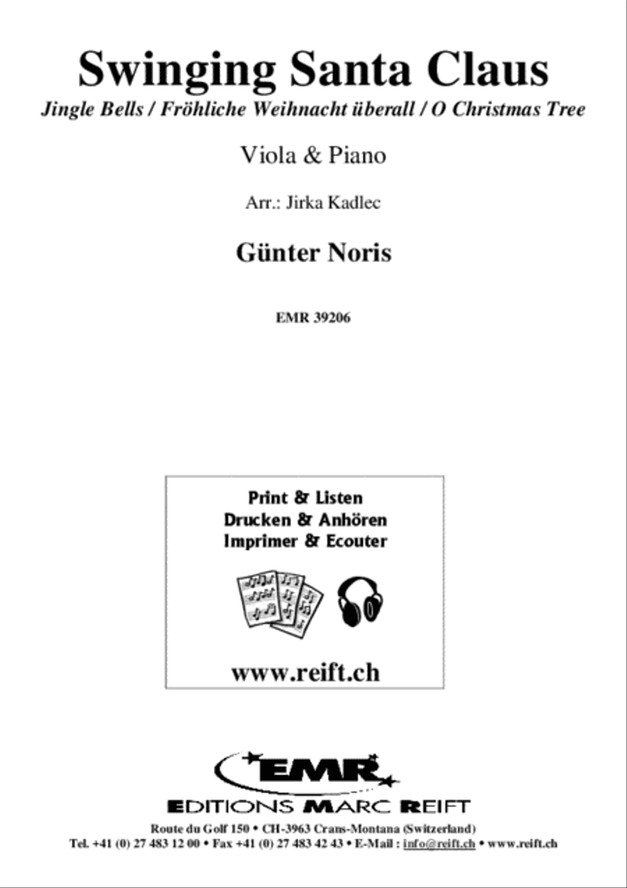 Swinging Santa Claus Piano Accompaniment scores gallery preview page 2