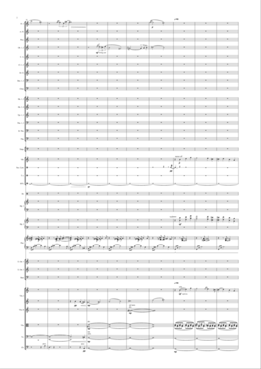 The Course of Empire - Score Only Full Orchestra scores gallery preview page 6
