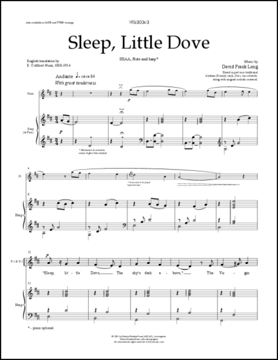 Sleep, Little Dove