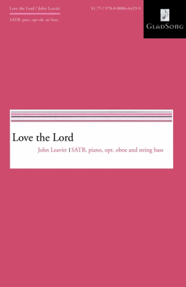 Book cover for Love the Lord