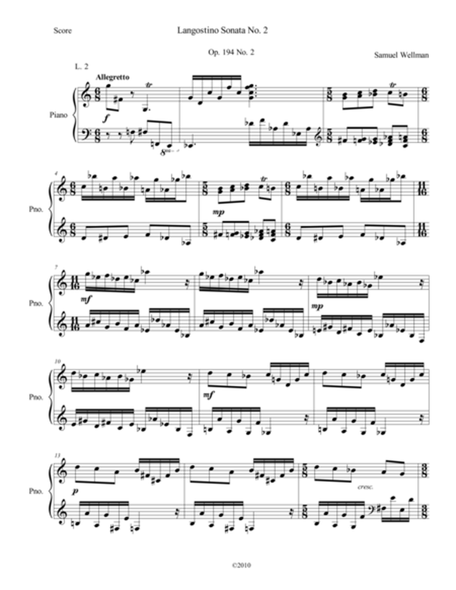 Langostino Sonata No.2