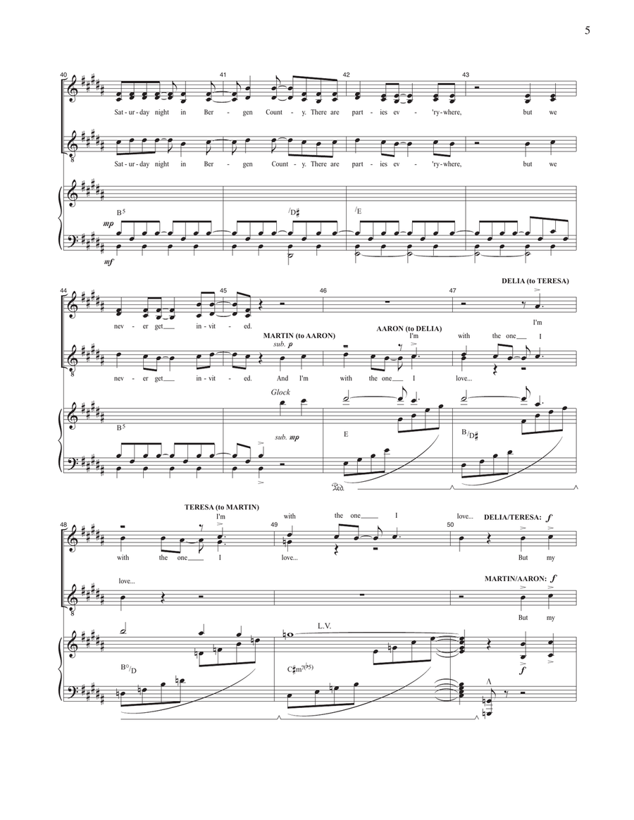 Skater Planet (from Kimberly Akimbo) Voice scores gallery preview page 5