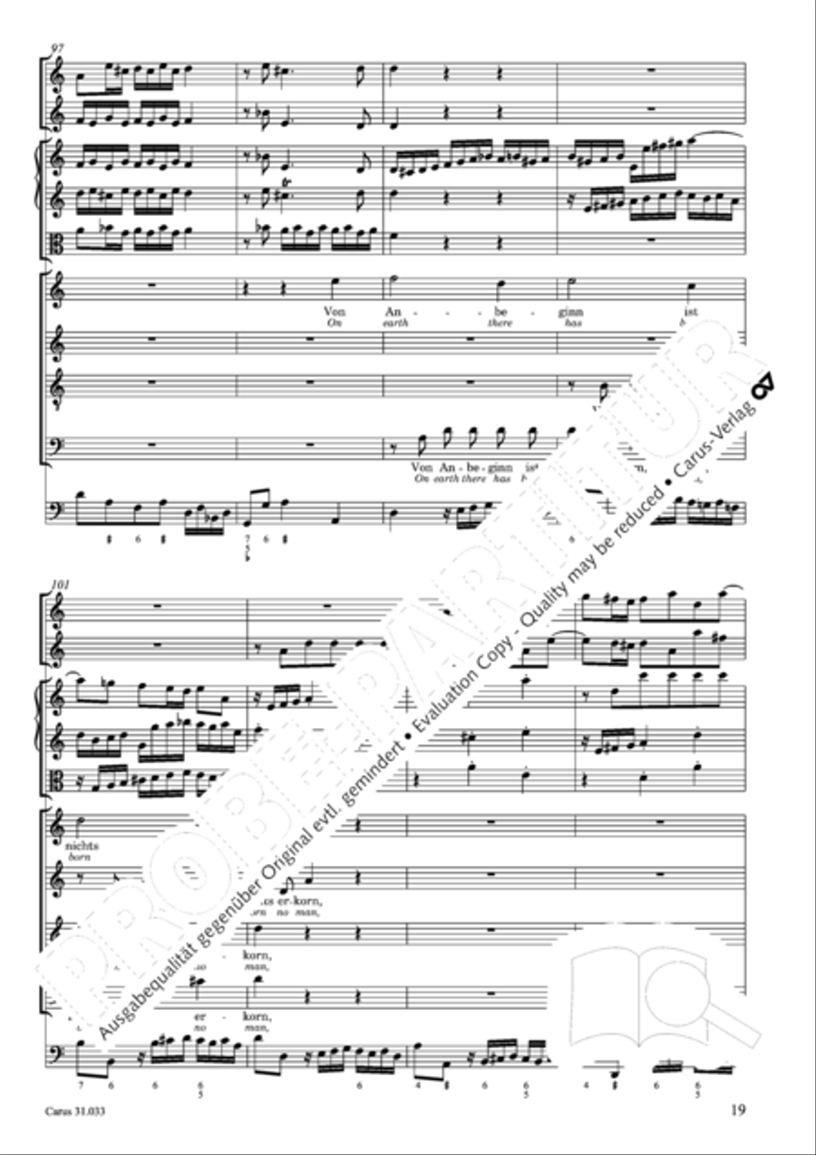Lord Jesus Christ, in thee alone (Allein zu dir, Herr Jesu Christ) ATB scores gallery preview page 20