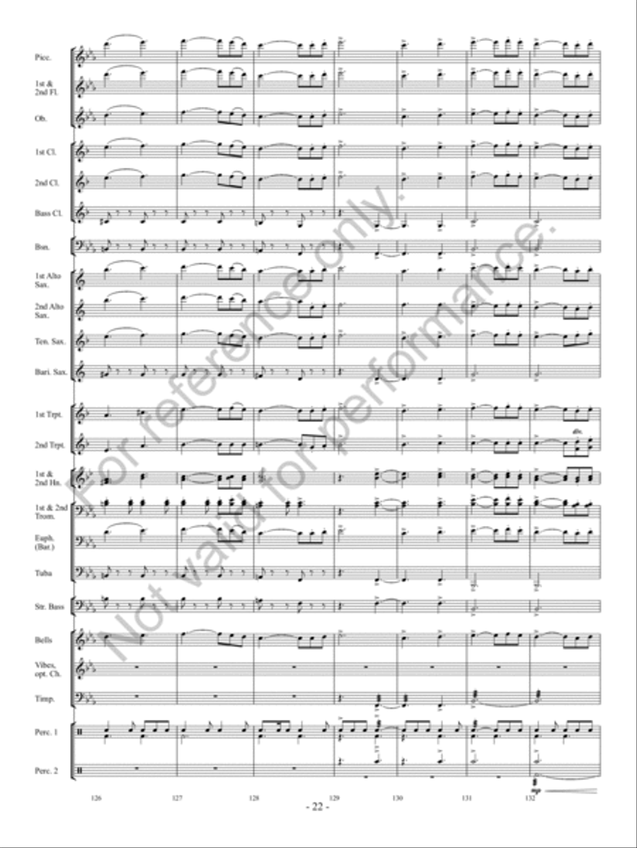As Spring Arrives As Spring Arrives Concert Band scores gallery preview page 21