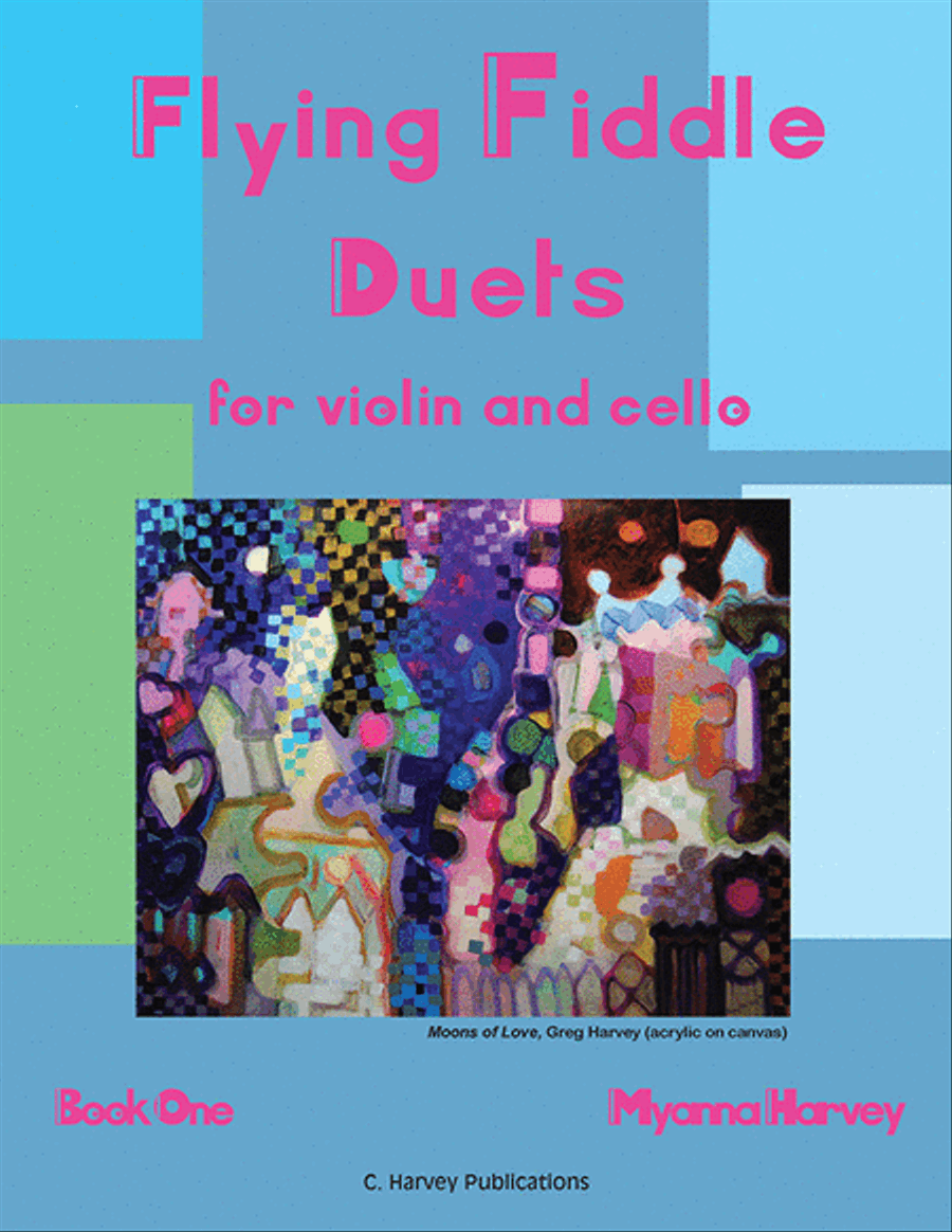 Flying Fiddle Duets for Violin and Cello, Book One String Orchestra scores gallery preview page 1