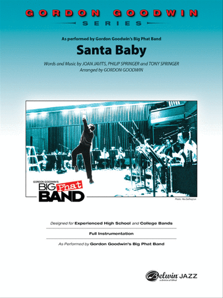 Santa Baby Jazz Ensemble scores gallery preview page 1