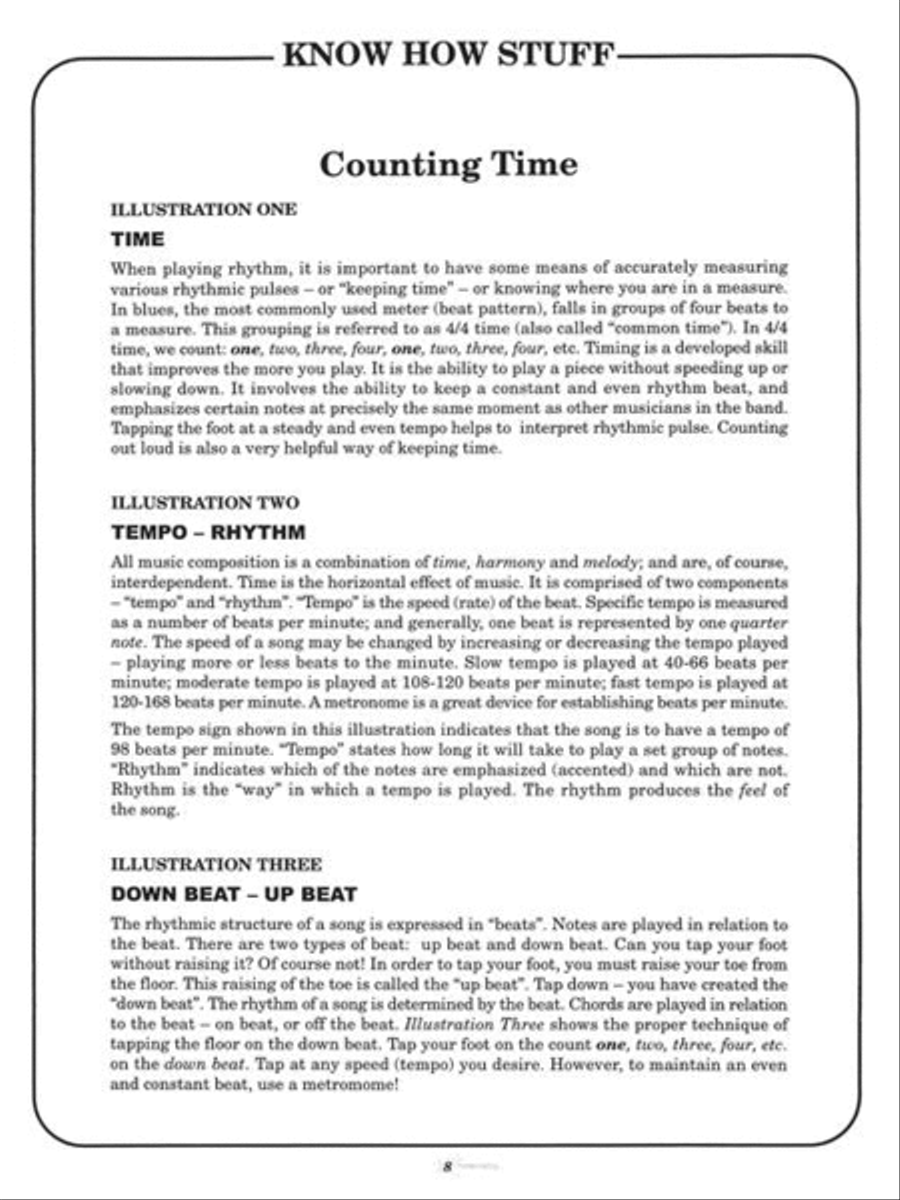 Everything About Playing the Blues Electric Guitar scores gallery preview page 14