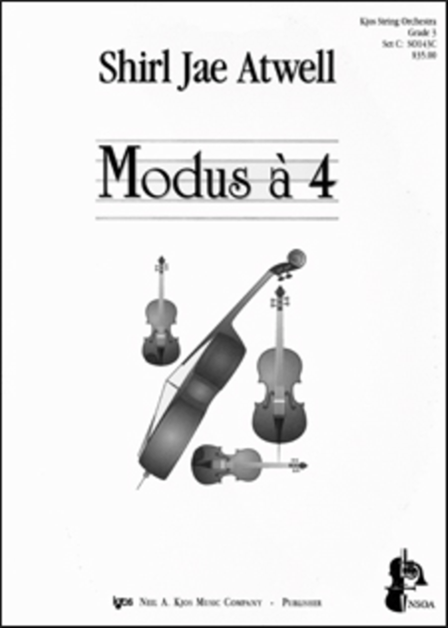 Modus a 4 - Score Modus a 4 - Score String Orchestra scores gallery preview page 1
