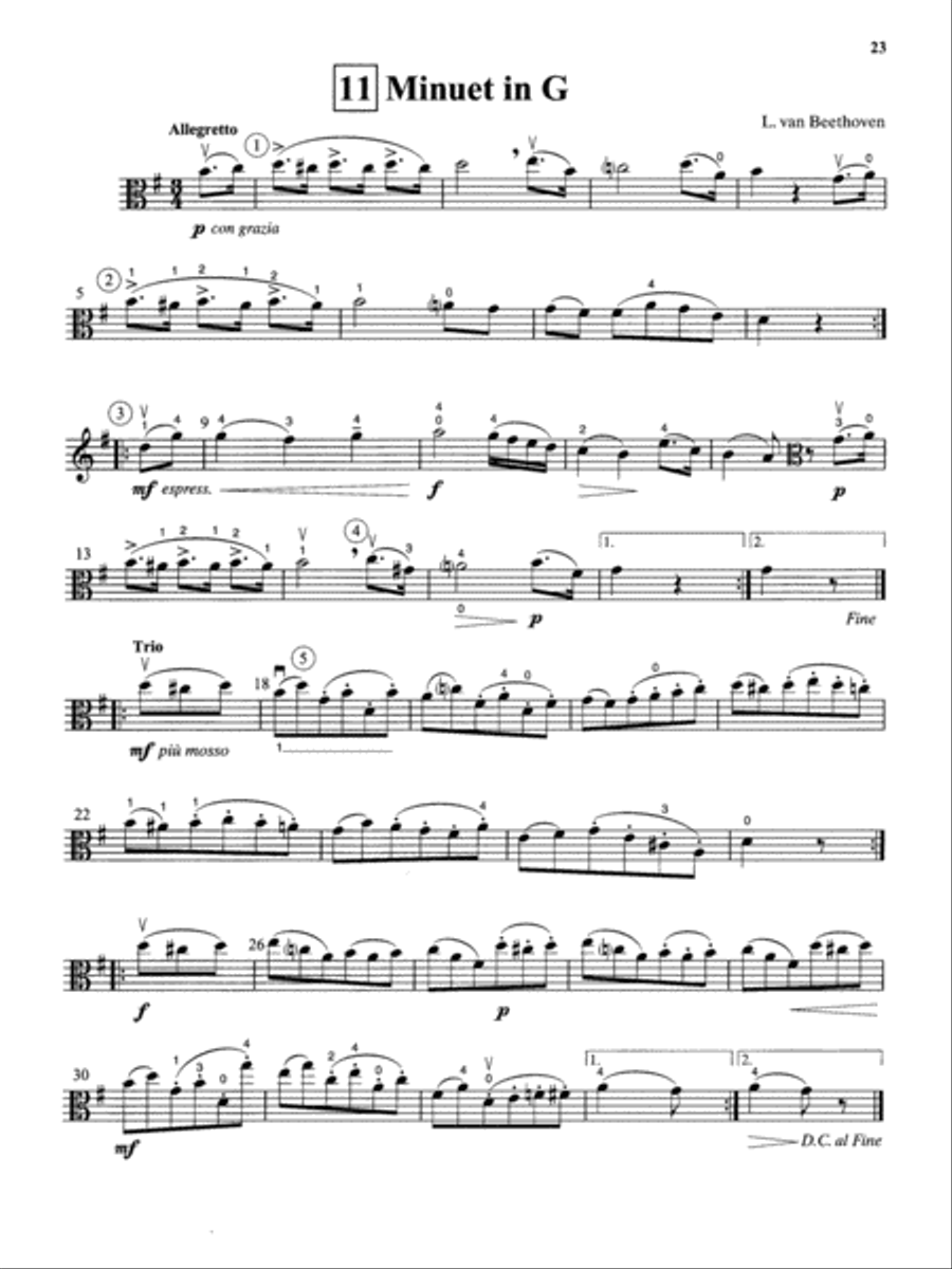 Suzuki Viola School, Volume 2 String Methods scores gallery preview page 6