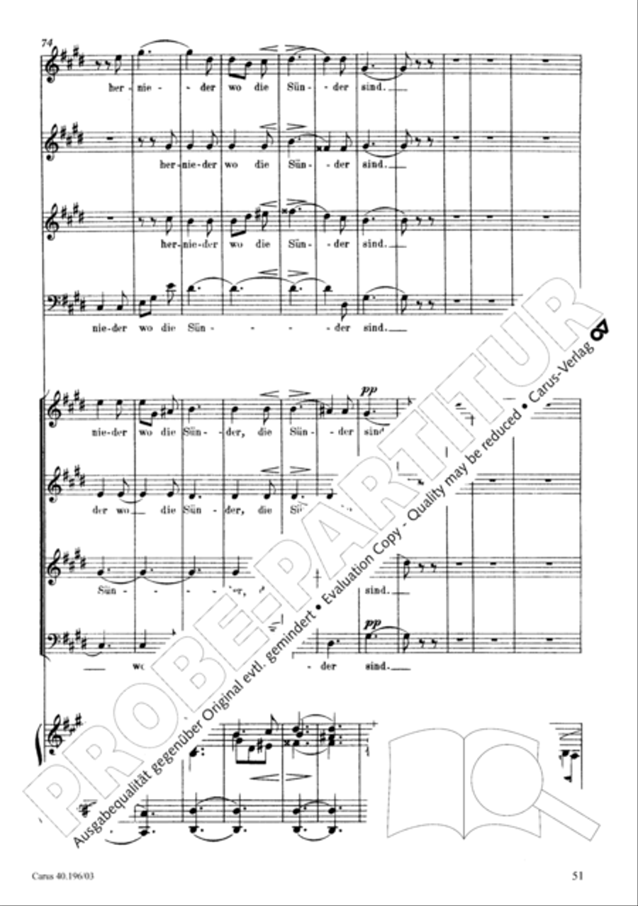 Die Geburt Christi SSA scores gallery preview page 52