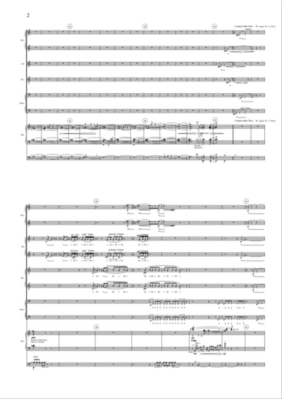 Stefano Maria Torchio: En Arche en o Logos - Vocal score Chamber Orchestra scores gallery preview page 2