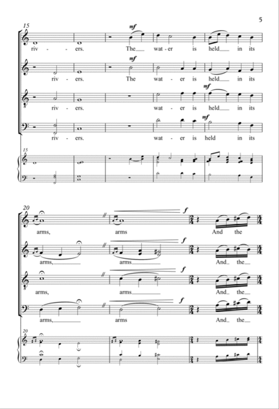Water 4-Part scores gallery preview page 3