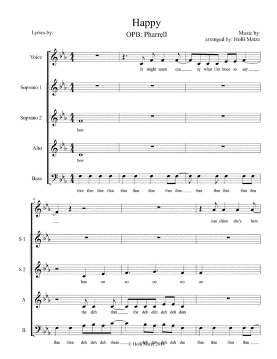 Happy SSA scores gallery preview page 1