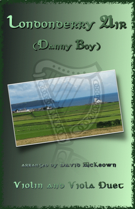 Book cover for Londonderry Air, (Danny Boy), for Violin and Viola Duet