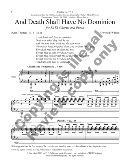 And Death Shall Have No Dominion image number null