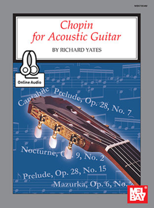 Book cover for Chopin for Acoustic Guitar