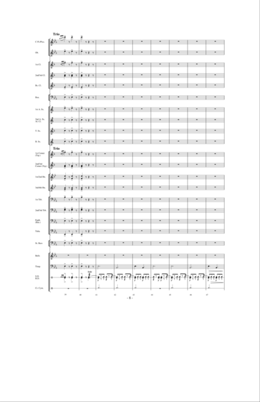 Our Director Concert Band scores gallery preview page 7