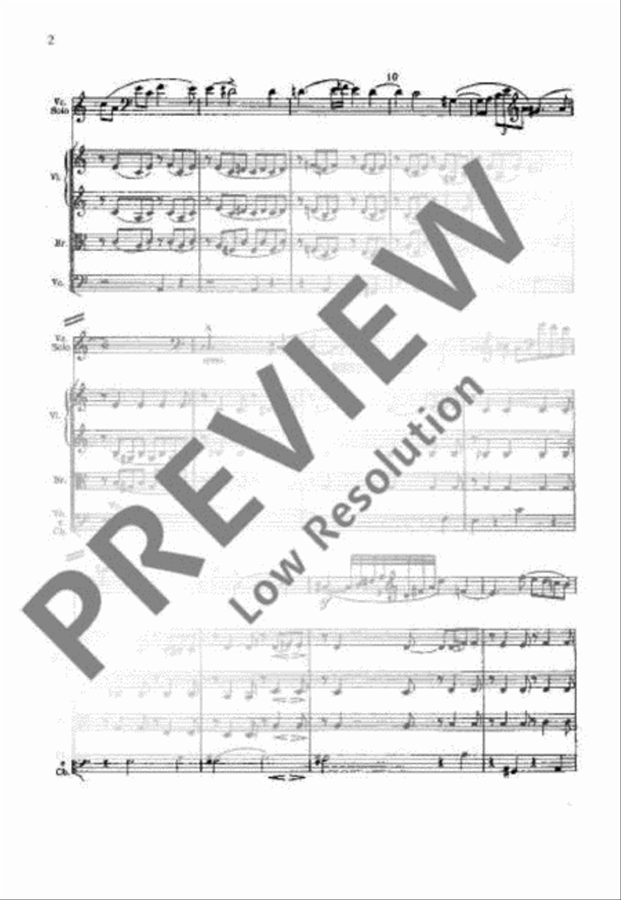 Concerto A minor Orchestra scores gallery preview page 13