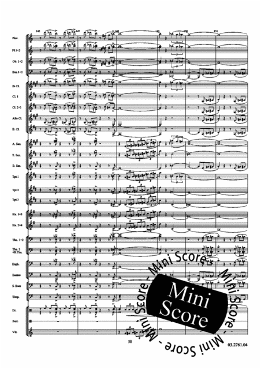 All Blue All Blue Concert Band scores gallery preview page 56