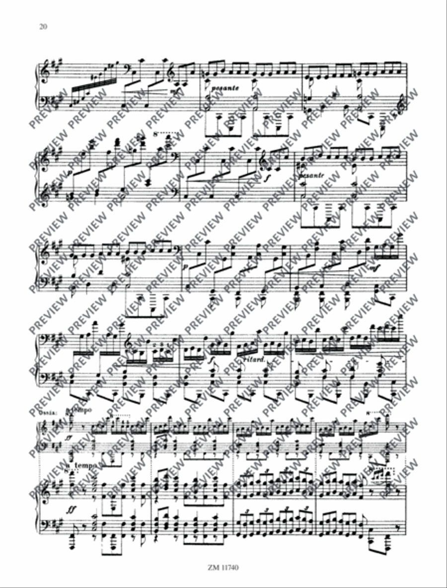 Twelve Études in Progressive Difficulty Piano Solo scores gallery preview page 21