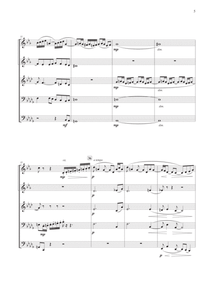 Prelude from "Suite Bergamasque" for Brass Quintet image number null